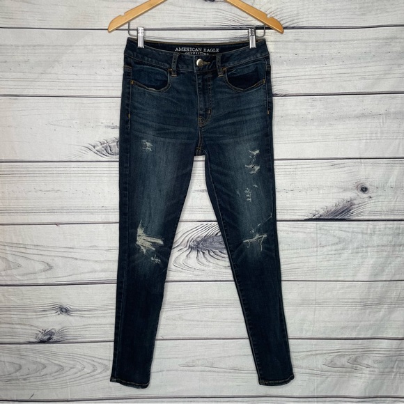 American Eagle outfitters high-rise jegging size 4 - Picture 2 of 12